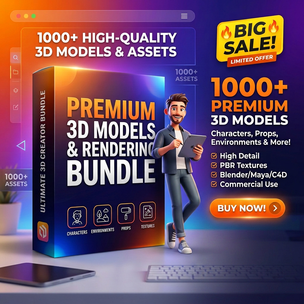 RESELL – 3D MODEL & RENDERING COLLECTION