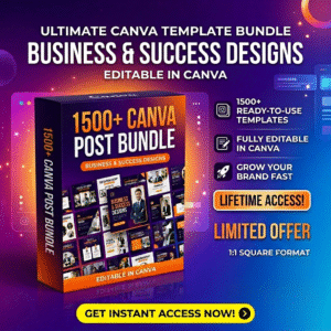 RESELL – 1500+ Canva Posts Pack