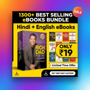RESELL – 1300+ Best Selling Ebook Pack (LIFETIME VALIDITY)
