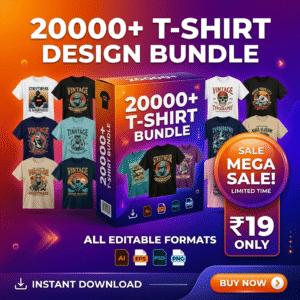 RESELL – 20000+ T-SHIRT DESIGN MEGA PACK
