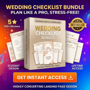 RESELL – 55+ Wedding Checklist Pack