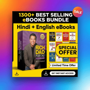 RESELL – 1300+ Best Selling Ebook Pack (LIFETIME VALIDITY)